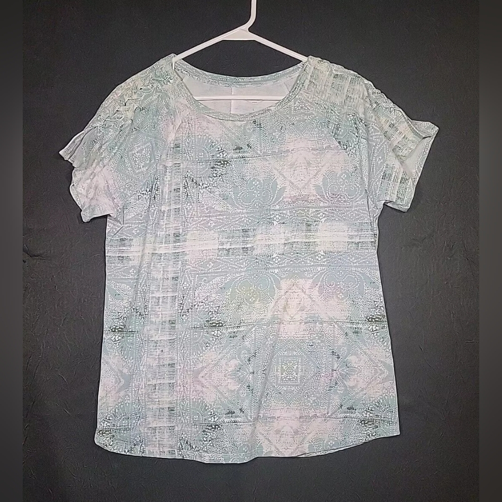 St. John’s Bay L Womens Green Top